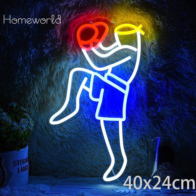 Gym Neon Signs Dumbbell Neon S - Home Gym Neon Sign recensione e prezzo
