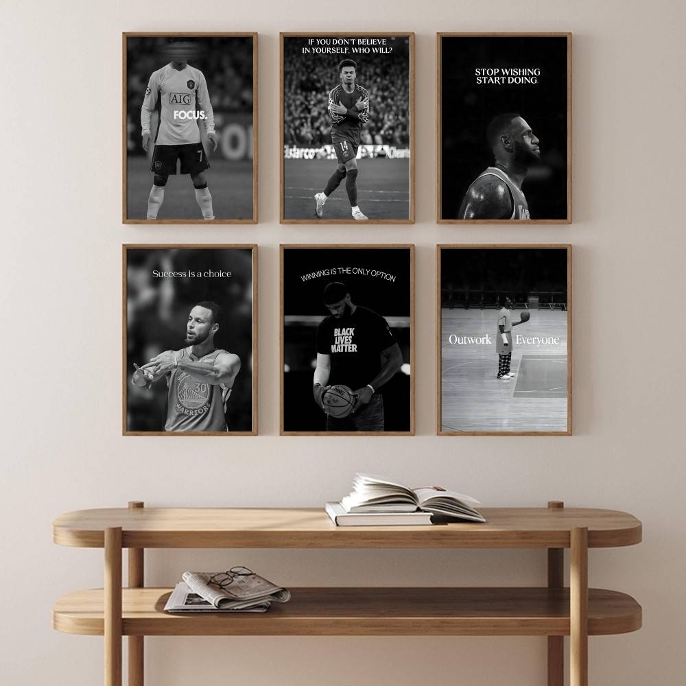 Athlete Inspirational Quotatio - Home Gym On Wall recensione e prezzo