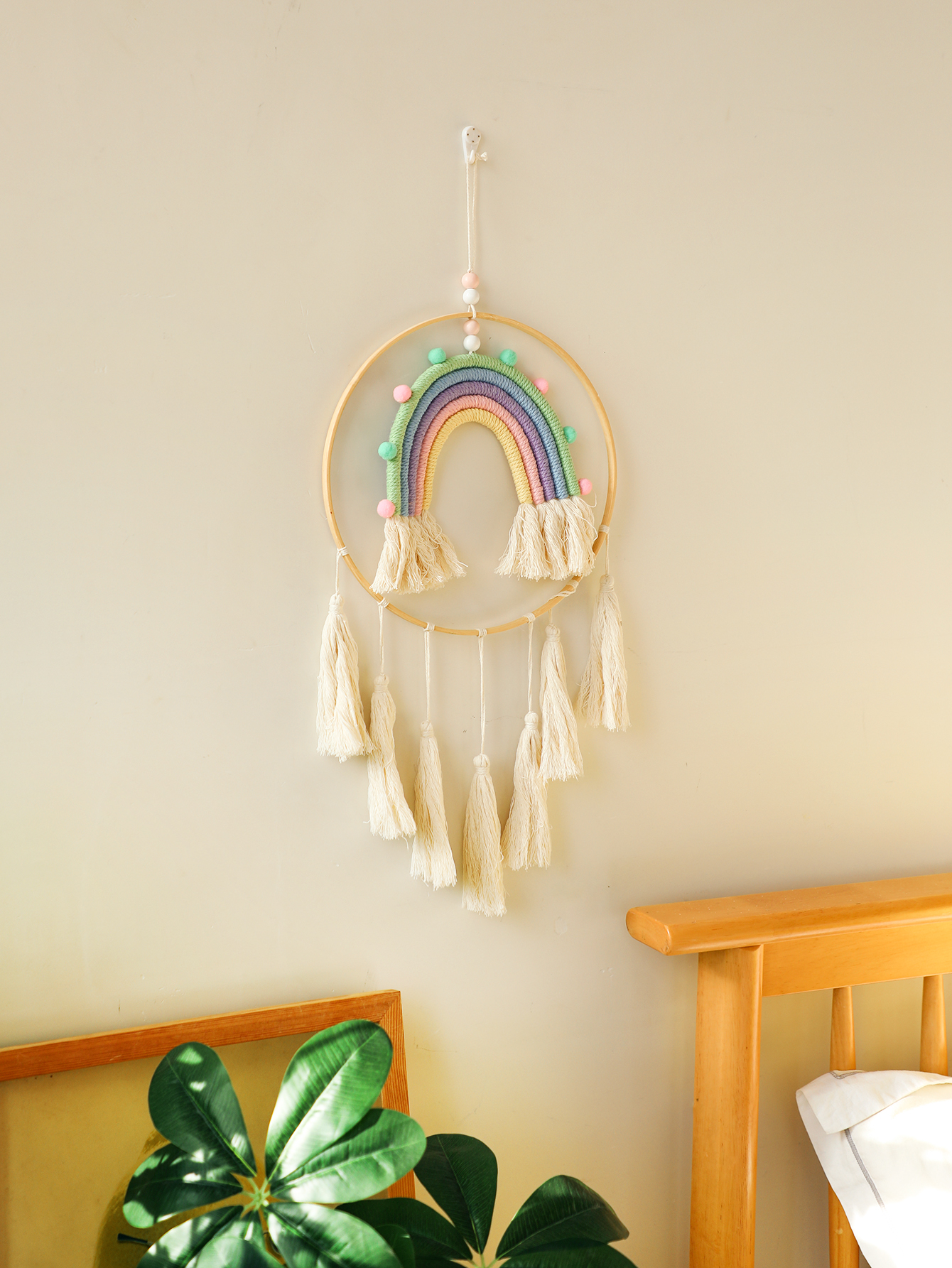 Macrame Tapestry Wall Hanging  - Home Gym Decor recensione e prezzo