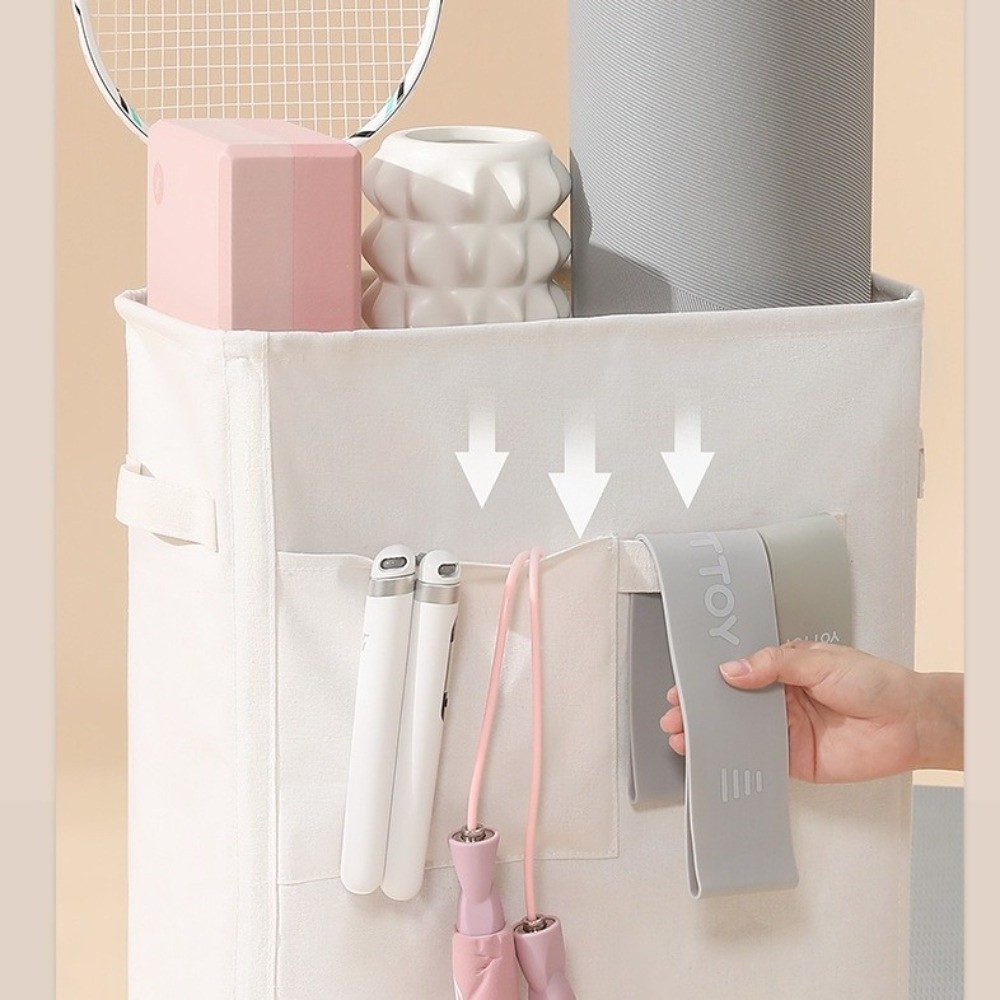 Folding Yoga Mat Storage Baske - Home Gym Yoga Mat Storage recensione e prezzo