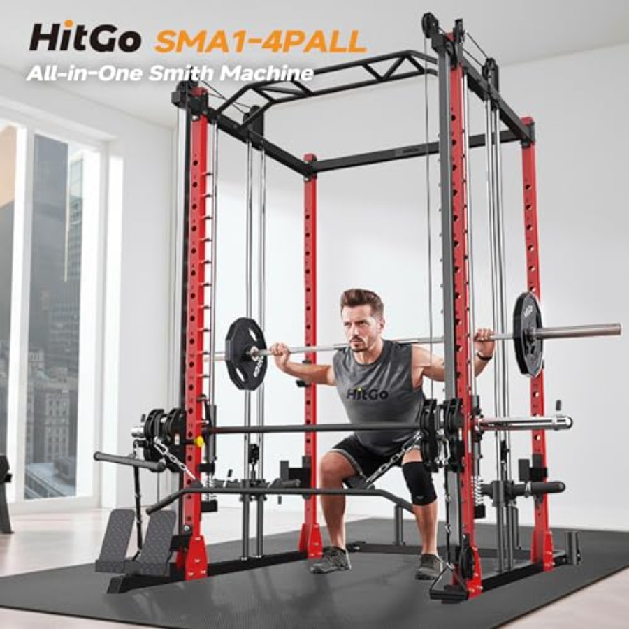 All-in-One Power Rack with Smi - Home Gym Rack With Cables recensione e prezzo