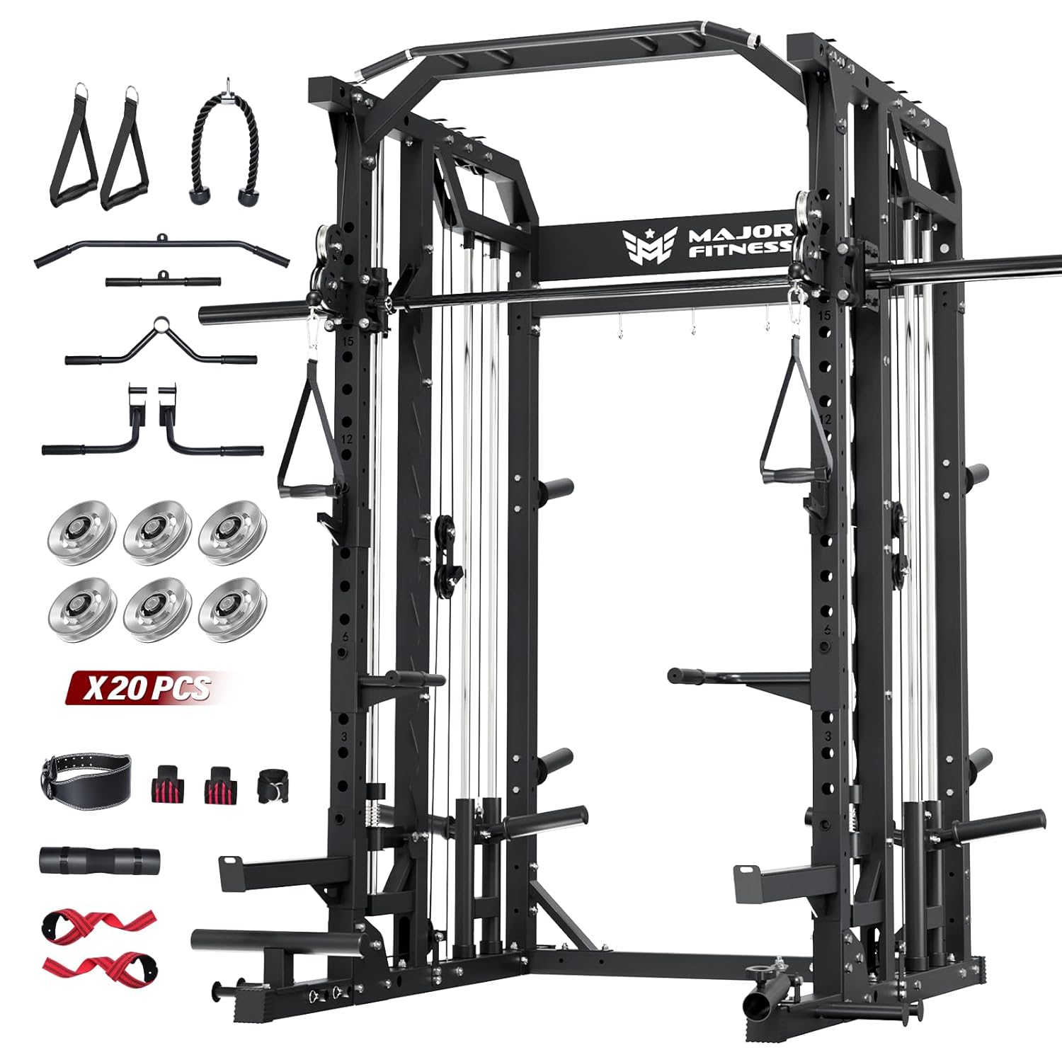 Smith Machine Home Gym Squat R - Home Gym Rack With Cables recensione e prezzo