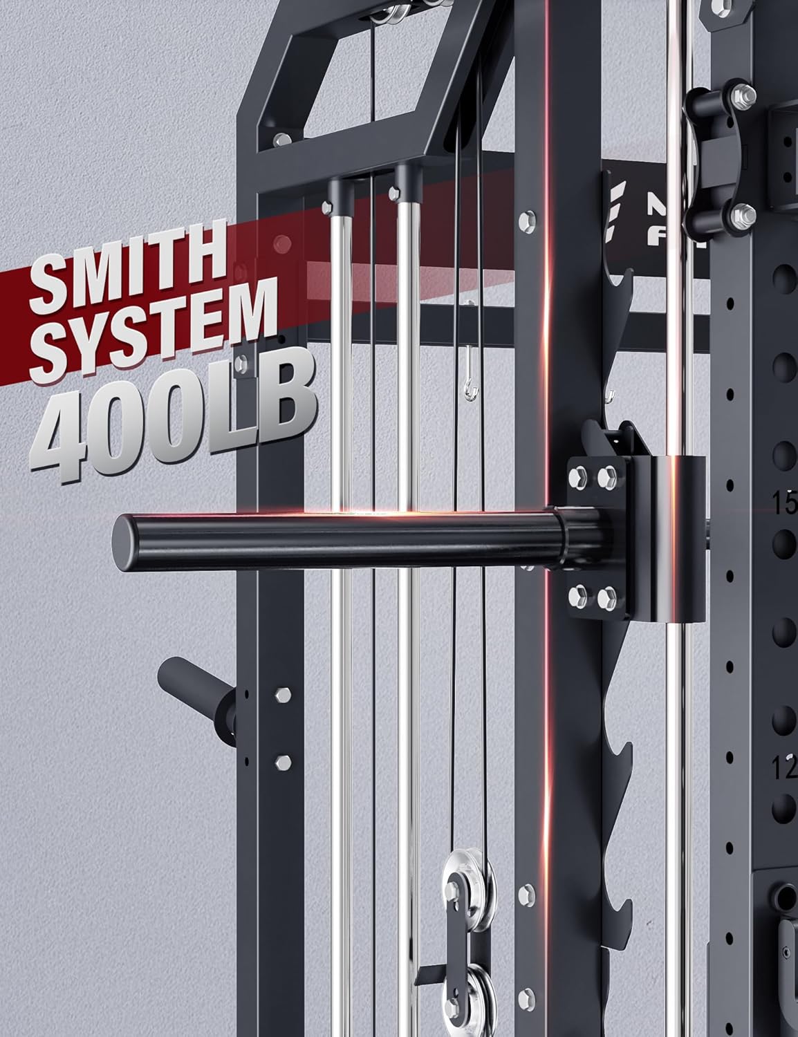 Smith Machine Home Gym Squat R - Home Gym Rack With Cables recensione e prezzo