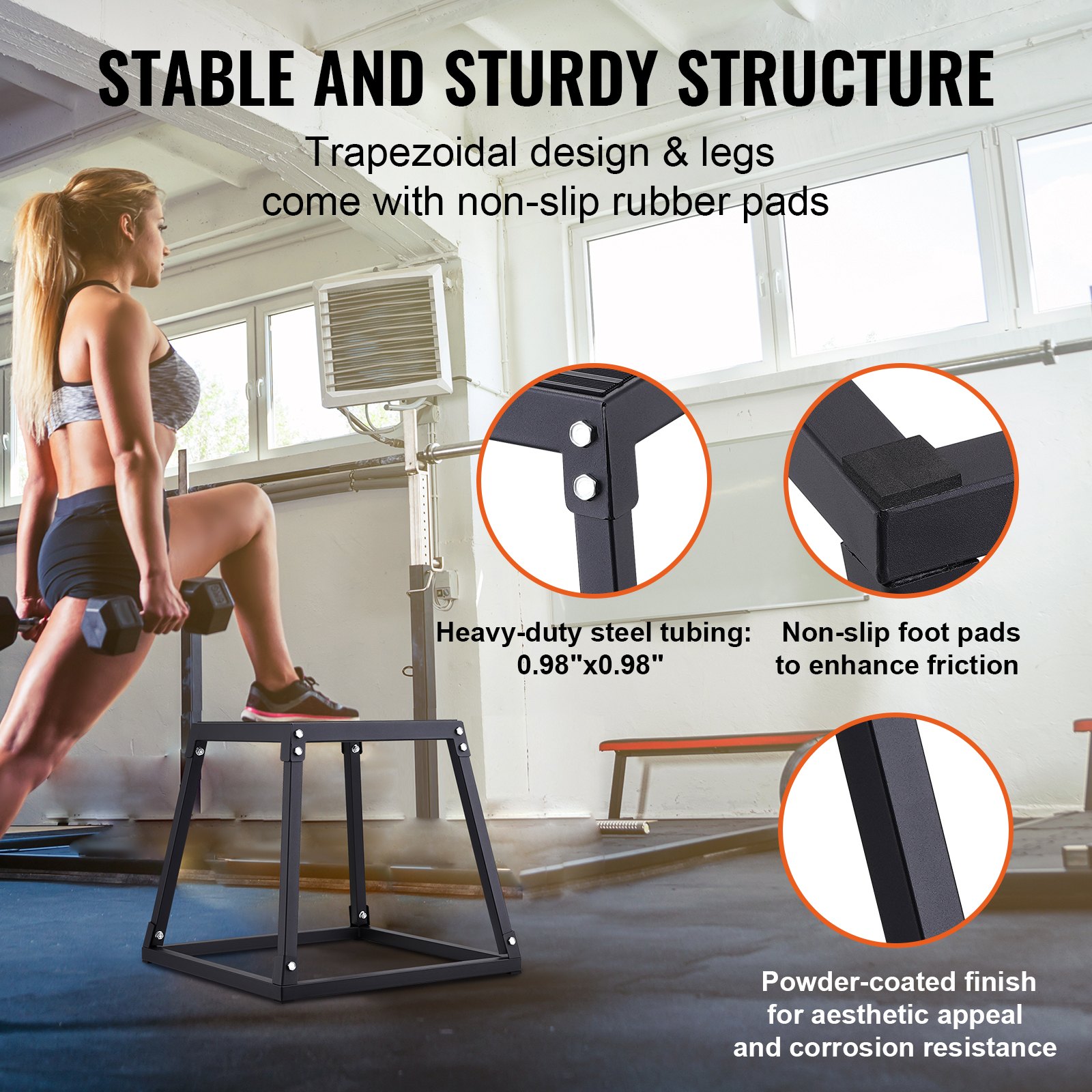 Plyometric Jump Boxes, 12/18/2 - Plyo Box Set recensione e prezzo
