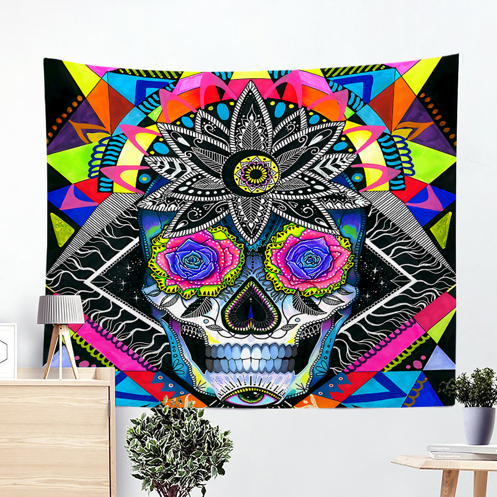 Tapestry Psychedelic Pattern Y - Home Gym Decor recensione e prezzo