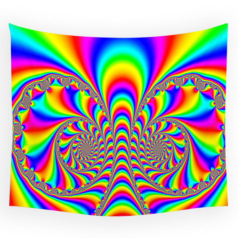 Tapestry Psychedelic Pattern Y - Home Gym Decor recensione e prezzo