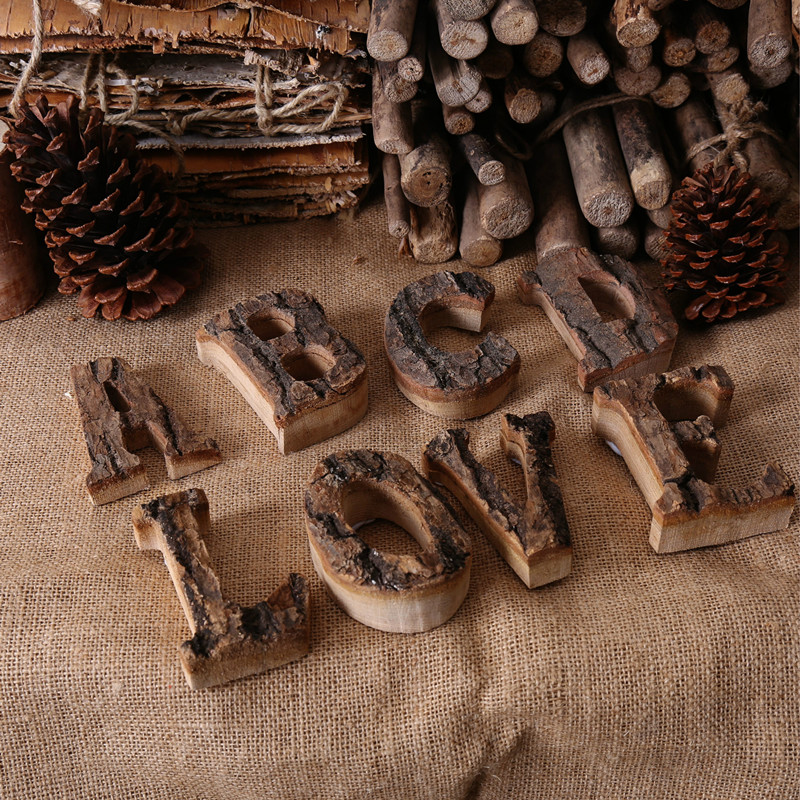 Wooden Letters Home Decor Alph - Home Gym Decor recensione e prezzo