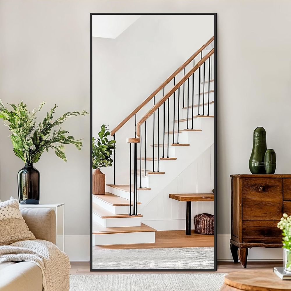 Large Floor Mirror Full Length - Home Gym Minimalist recensione e prezzo