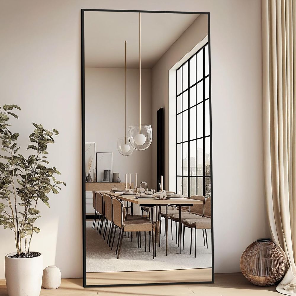 Large Floor Mirror Full Length - Home Gym Minimalist recensione e prezzo