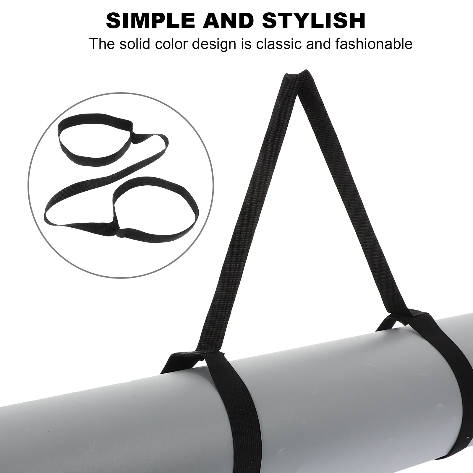 4Pcs Yoga Strap Multi Function - Home Gym Yoga Mat Storage recensione e prezzo