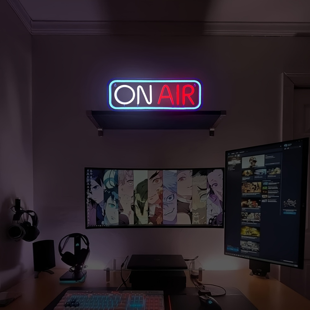 ON AIR Neon Signs - LED Live O - Home Gym Neon Sign recensione e prezzo