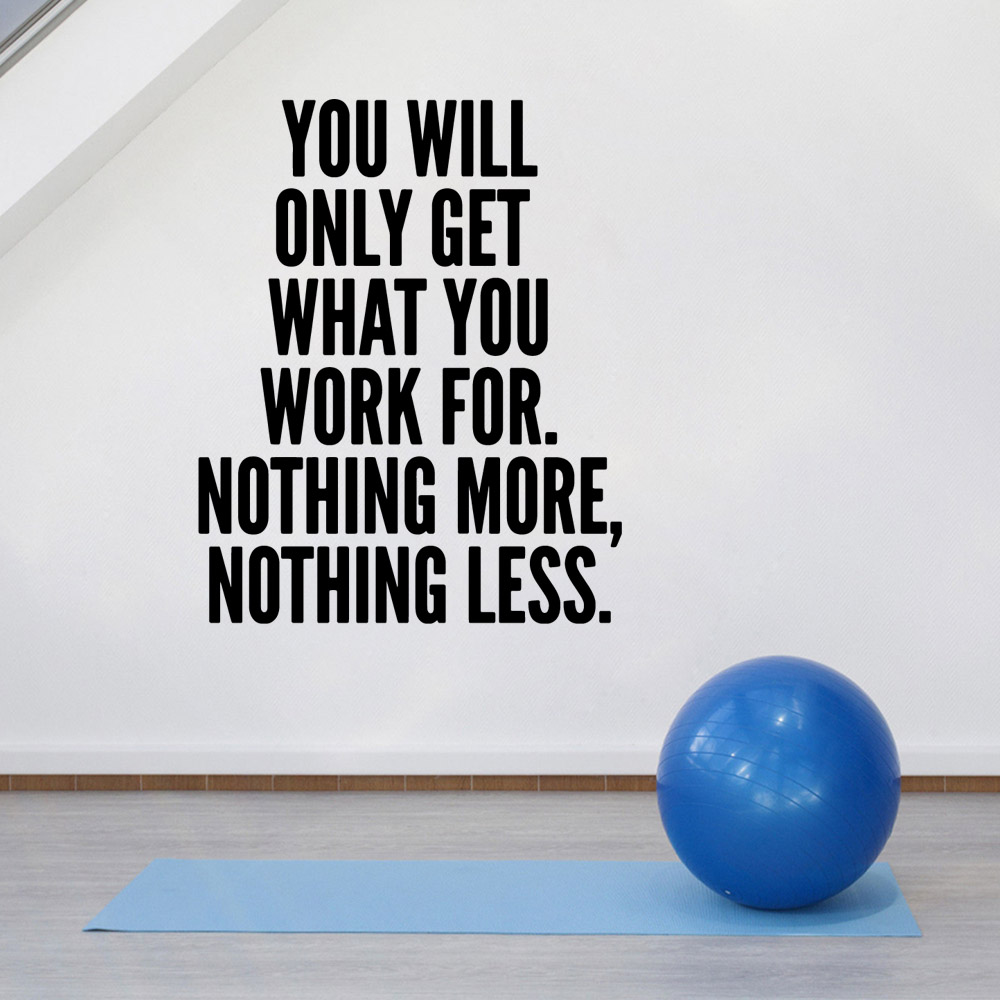 Drop Shipping GYM Wall Art Dec - Home Gym On Wall recensione e prezzo
