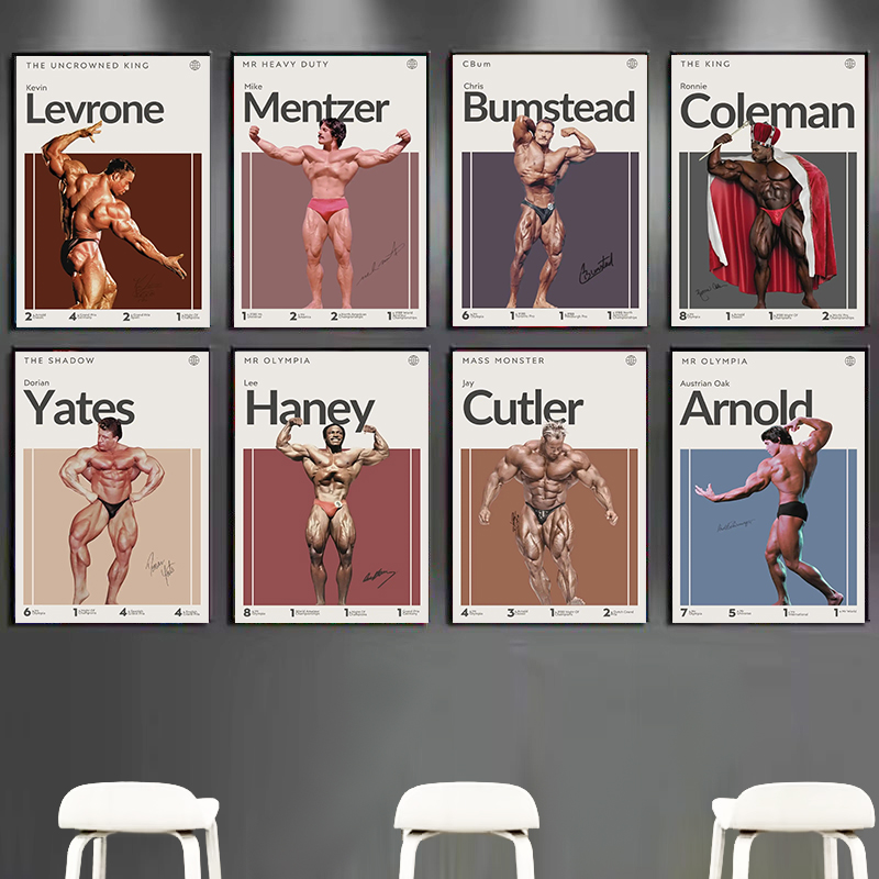Motivation Bodybuilder Poster  - Home Gym On Wall recensione e prezzo