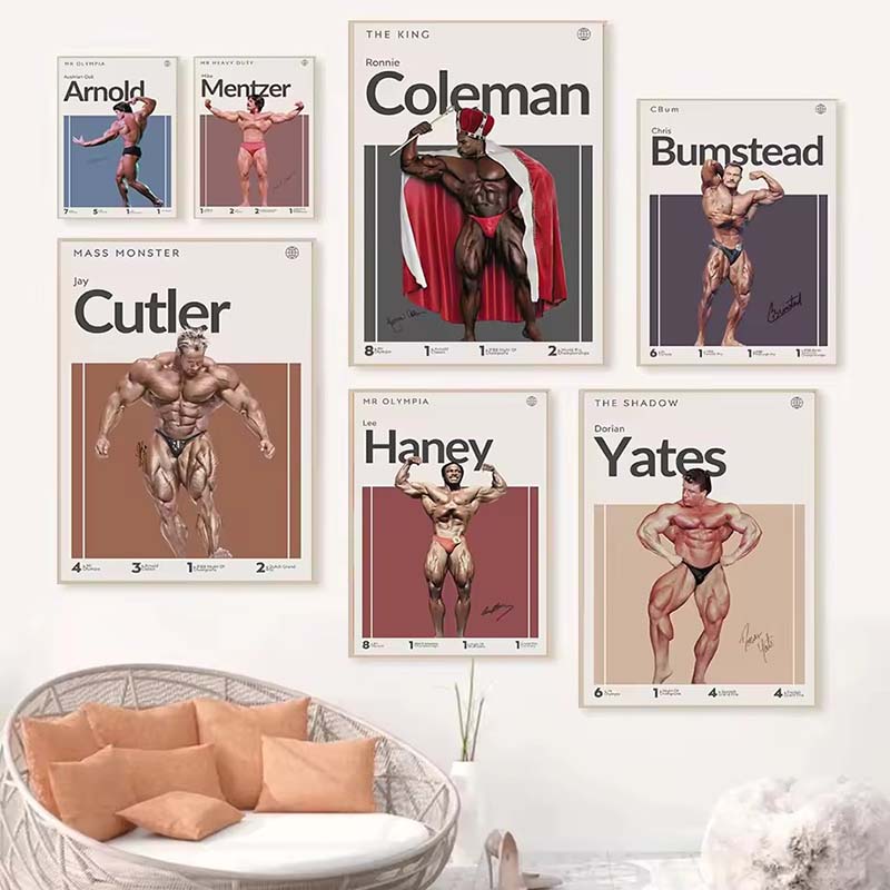 Motivation Bodybuilder Poster  - Home Gym On Wall recensione e prezzo