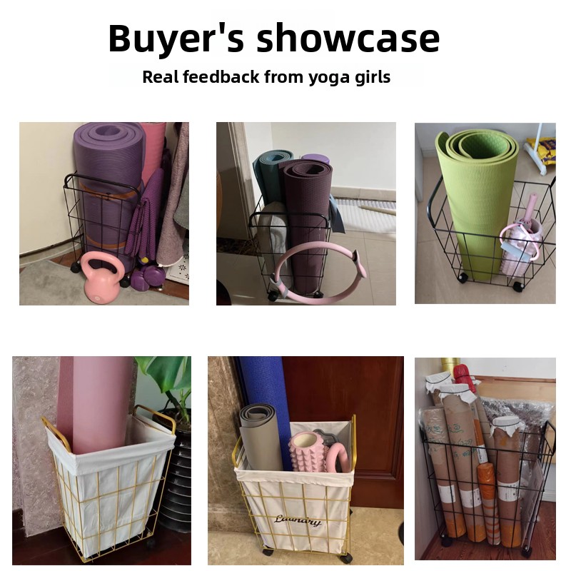 Large Yoga Mat Storage Basket  - Home Gym Yoga Mat Storage recensione e prezzo