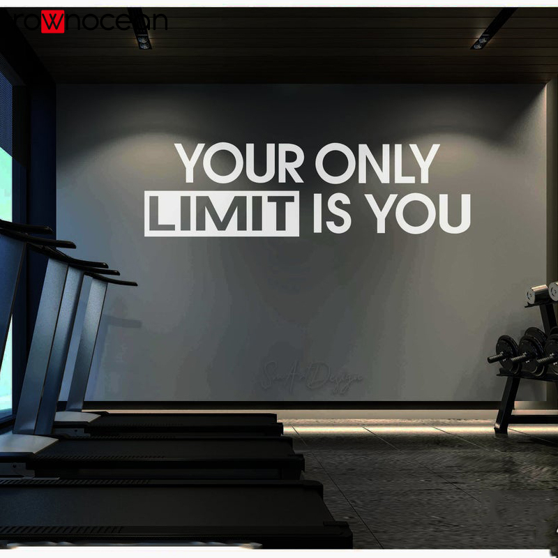 Your only limit is you - Wall  - Home Gym On Wall recensione e prezzo