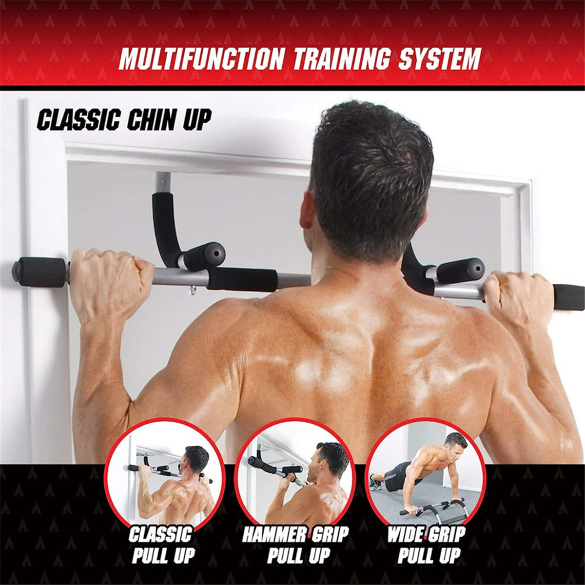 Lo-ok Wall Mounted Pull Up Bar - Chin Up Doorframe recensione e prezzo