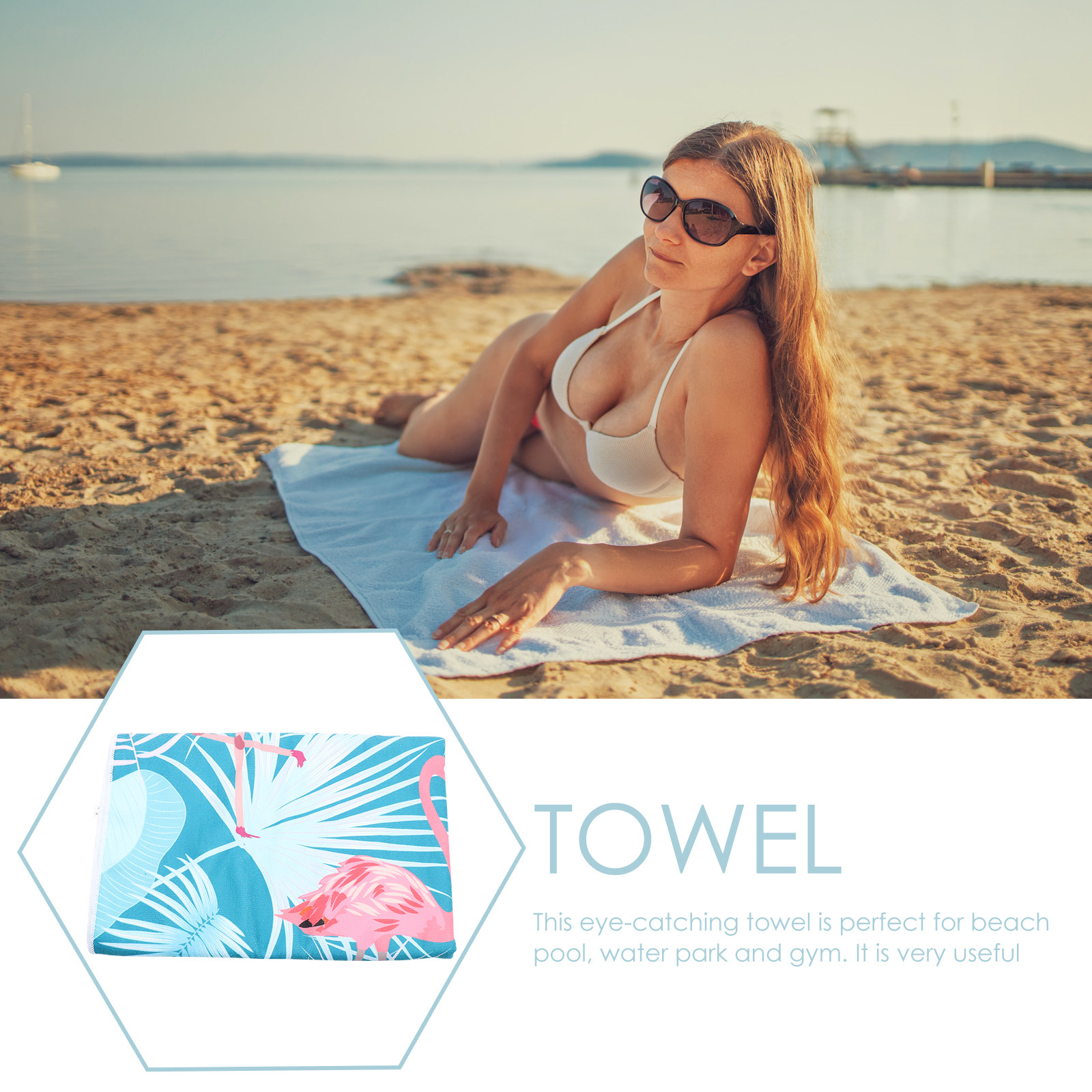 Microfiber Beach Towels Quick  - Home Gym Yoga recensione e prezzo