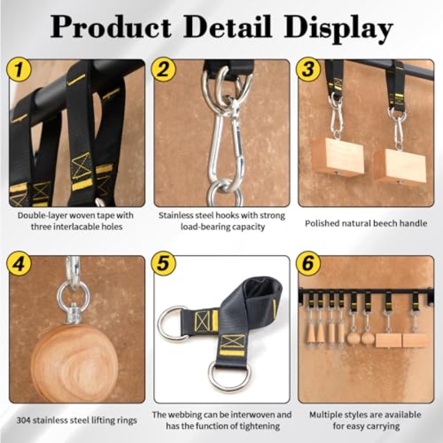 Wall Mounted Pull Up Bar for H - Chin Up Doorframe recensione e prezzo