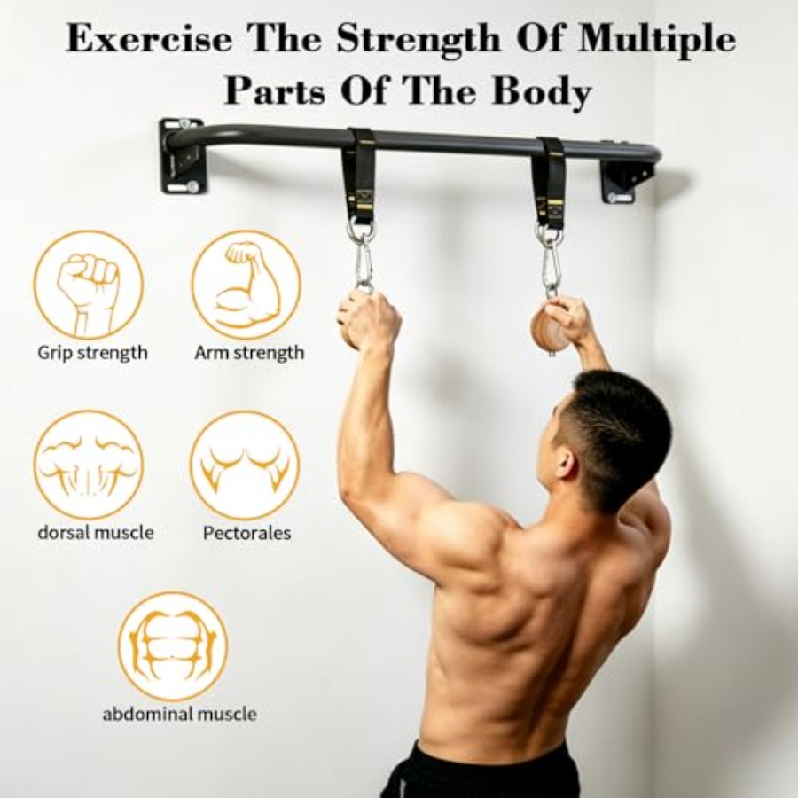 Wall Mounted Pull Up Bar for H - Chin Up Doorframe recensione e prezzo